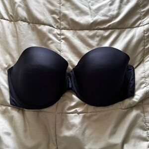 Victoria’s Secret Black Strapless Bra